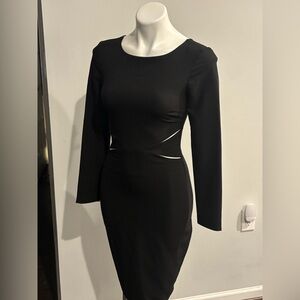 Kardashian Kollection Lipsy Black Long Sleeve Dress NWT